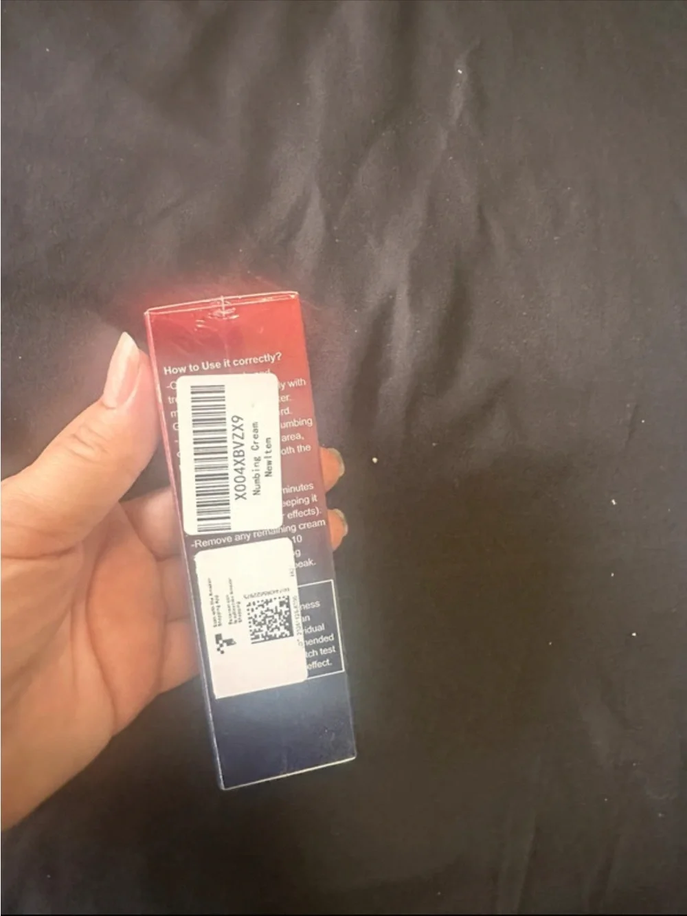 Numbing Cream - Red/Black Numbing Cream